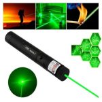 Pointeur Laser Vert - Rechargeable - Jusqu'à 5 Miles