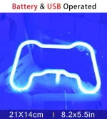 Enseigne Lumineuse Led En Néon (manette) - USB - Décoration
