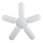 Ventilateur Pliant - Lampe 360 ​​Degrés - Lumières Blanc Froid – Image 6