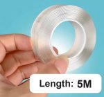 Ruban Adhésif Double Face - Transparent Multi-Usages - Réutilisable Etanche - 10 Mètres – Image 7