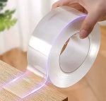 Ruban Adhésif Double Face - Transparent Multi-Usages - Réutilisable Etanche - 10 Mètres – Image 8