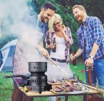 Plaque Chauffante Électrique portative - Démarreur à Charbon - Radiateur Métallique - Four à Combustion pour Chicha - Convient à Tous Types De Charbon De Bois – Image 3