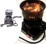 Plaque Chauffante Électrique portative - Démarreur à Charbon - Radiateur Métallique - Four à Combustion pour Chicha - Convient à Tous Types De Charbon De Bois – Image 7