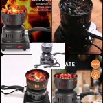 Plaque Chauffante Électrique portative - Démarreur à Charbon - Radiateur Métallique - Four à Combustion pour Chicha - Convient à Tous Types De Charbon De Bois