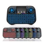 Petit Clavier Bluetooth Sans Fil - Arabe, Français et Anglais - LED 7 Couleur-Rechargeable