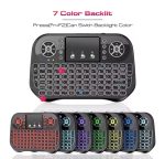 Petit Clavier Bluetooth Sans Fil - Arabe, Français et Anglais - LED 7 Couleur-Rechargeable – Image 7