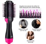 Brosse Sèche-Cheveux à Air Chaud Pour Femmes 3 en 1 – Séchage et lissage – Image 6