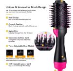 Brosse Sèche-Cheveux à Air Chaud Pour Femmes 3 en 1 – Séchage et lissage – Image 4