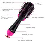 Brosse Sèche-Cheveux à Air Chaud Pour Femmes 3 en 1 – Séchage et lissage – Image 3