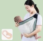 Porte-Bébé Respirant - Confortable Pour Bébé - Facile à Transporter – Image 3