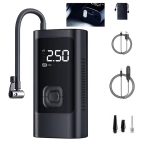 Compresseur d'air électrique portable - 3-150PSI - LED Display - 4500mAh Batterie - Rechargeable – Image 2