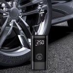 Compresseur d'air électrique portable - 3-150PSI - LED Display - 4500mAh Batterie - Rechargeable