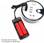 Chargeur de Batterie au Lithium 18650 – Double Chargeur Intelligent avec Câble Prise US – Image 4