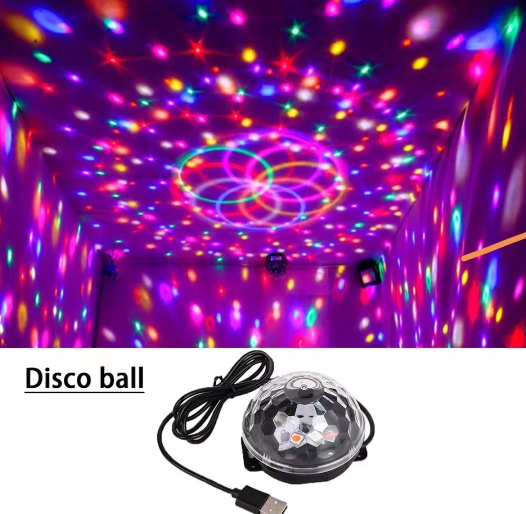 Screenshot_20250107_081832.jpg Lampe De Fête Colorée Change Avec Prise USB - Contrôle De la Musique - Plusieurs Modes De Documents – Image 1