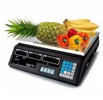 Balance Alimentaire Électronique Numérique - Professionnelle - Panneau en Acier Inoxydable - Écran LCD