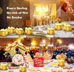 Lot De 10 Bougies Électrique Led Sans Flamme avec piles – Image 10