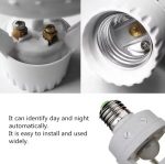 Support Ampoule à Vis - LED - Détecteur de Mouvement Infrarouge – Image 5