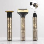 Tondeuse à Cheveux Professionnelle Pour Homme - Rasoir Électrique - Soin Des Cheveux Sans Fil 3 en 1 - Rechargeable – Image 3