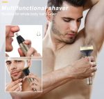 Tondeuse à Cheveux Professionnelle Pour Homme - Rasoir Électrique - Soin Des Cheveux Sans Fil 3 en 1 - Rechargeable – Image 8