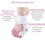 Correcteur D'oignons Doubles - Lisseur D'orteils Avec Poignée Réglable Pour Femmes et Hommes – Image 5