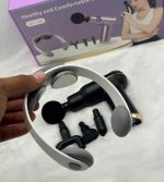 Pistolet De Massage - Moteur à Couple Élevé Avec Impact Réel - 3200 Coups Par Minute - 4 Têtes Pour Tout Le Corps - Avec Masseur De Cou - Noir – Image 5