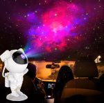 Astronaute - Veilleuse - Vue Galaxy Télécommandée - Rotation à 360 Degrés - 7 Modes étoiles - Minuterie et Fonction Veille pour Enfants – Image 2