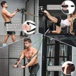 Ensemble De Cordes Côtelées Portables 11 Pièces - Équipement De Fitness, Ceinture D'expansion De Poitrine De Rinçage - Ceinture D'élasticité Pour L'exercice – Image 3