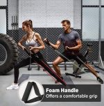 Ensemble De Cordes Côtelées Portables 11 Pièces - Équipement De Fitness, Ceinture D'expansion De Poitrine De Rinçage - Ceinture D'élasticité Pour L'exercice – Image 7