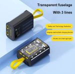 Mini Power Bank Transparente 20000mAh - Chargeur Portable PD20W QC - Charge Rapide - Batterie Externe Pour IPhone Xiaomi - Chargement Externe – Image 4