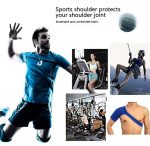 Support D'épaule - Orthèses Réglables – Pour La Prévention Des Blessures - Des Articulations AC - Des Bursites et Des Tendinites. – Image 2