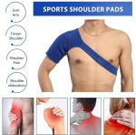 Support D'épaule - Orthèses Réglables – Pour La Prévention Des Blessures - Des Articulations AC - Des Bursites et Des Tendinites.