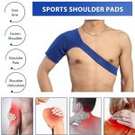 Support D'épaule - Orthèses Réglables – Pour La Prévention Des Blessures - Des Articulations AC - Des Bursites et Des Tendinites.