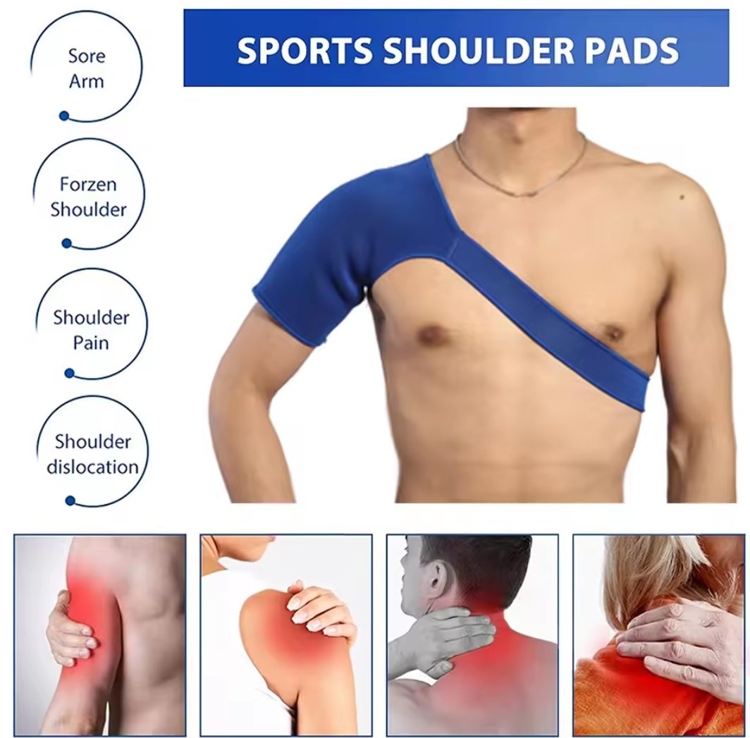 Screenshot_20250209_092729.jpg Support D'épaule - Orthèses Réglables – Pour La Prévention Des Blessures - Des Articulations AC - Des Bursites et Des Tendinites. – Image 1
