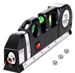 Ruban Laser Multi-Usage 3 en 1 Niveau à Bulle 2,5 m - Ruban Multi-Usage – Image 11