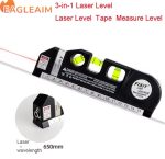 Ruban Laser Multi-Usage 3 en 1 Niveau à Bulle 2,5 m - Ruban Multi-Usage – Image 6