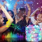 Guirlande lumineuse de Noël extérieure - LED - Couleur Variable - RVB - Étanche - Avec Application - 10 M – Image 2