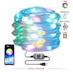 Guirlande lumineuse de Noël extérieure - LED - Couleur Variable - RVB - Étanche - Avec Application - 10 M – Image 5