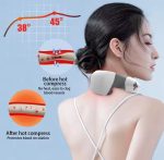 Masseur De Cou Électrique EMS à Impulsions - Massage Du cou - Sans Fil Avec Chaleur Des Tissus Profonds – Image 7