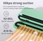 Machine D'emballage Alimentaire en Plastique Portable Pour La Maison - Décharge d'air - Rechargeable – Image 2