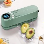 Machine D'emballage Alimentaire en Plastique Portable Pour La Maison - Décharge d'air - Rechargeable