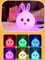 Lampe De Chevet – Design Étoile Mignon Pour Enfants – Lampe De Chevet à Détection De Lumière – Image 13