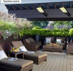 Lampadaires Solaires Extérieurs - 1000W - 3 Modes D'éclairage - Étanche - Éclairage Avec Détecteur De Mouvement - Télécommande – Image 2