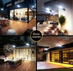 Lampadaires Solaires Extérieurs - 1000W - 3 Modes D'éclairage - Étanche - Éclairage Avec Détecteur De Mouvement - Télécommande – Image 7