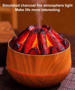 Mini humidificateur Pour Chambre à Coucher – Brume Fraîche Ultrasonique – Alimenté Par USB – Charbon Synthétique – Image 4