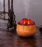 Mini humidificateur Pour Chambre à Coucher – Brume Fraîche Ultrasonique – Alimenté Par USB – Charbon Synthétique – Image 5