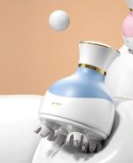 Masseur Électrique smSans Fil - Étanche - 4 Modes De Réglage - Rechargeable - Qualité Supérieure - Bleu – Image 4