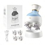 Masseur Électrique smSans Fil - Étanche - 4 Modes De Réglage - Rechargeable - Qualité Supérieure - Bleu