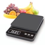 Balance de Cuisine Numérique – Balance Précise de 5 kg/1G Pour Expresso et Aliments – Avec Écran LCD