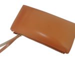 Portefeuille Femme - Cuir Cire Huile - Porte Multi Cartes - Porte Monnaie et 2 Porte Billets - Marron – Image 4