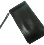 Portefeuille Femme - Cuir Cire Huile - Porte Multi Cartes - Porte Monnaie et 2 Porte Billets - Noir – Image 3